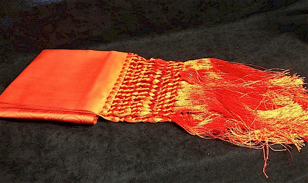 Silk Red Sash Vestment