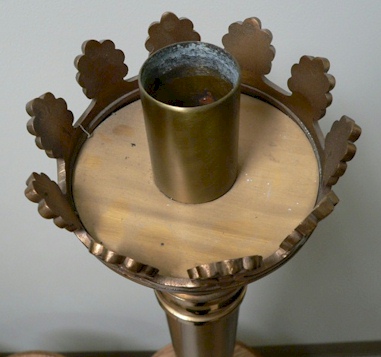 Used Bronze Candlesticks